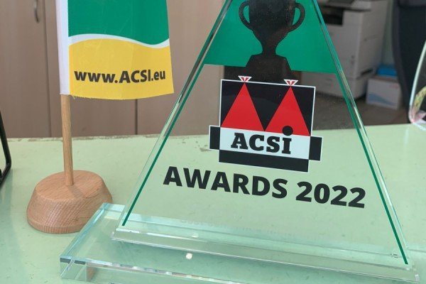Acb acsi award 2022 beste entertainment camping van belgi 2