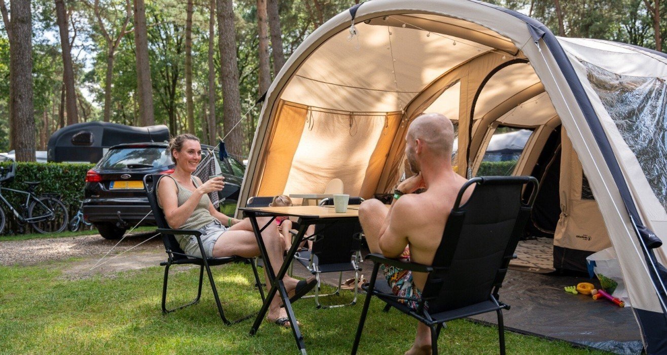 Kampeerplaats prive sanitair